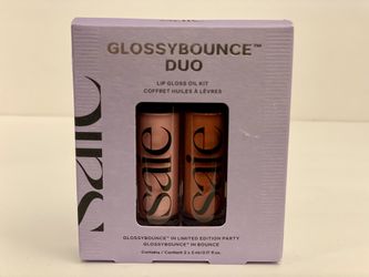 Brand New - Saie Glossybounce Duo Lip Oil Kit - Limited Edition