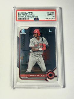 2022 Bowman Chrome Elly De La Cruz #BCP50 PSA 10