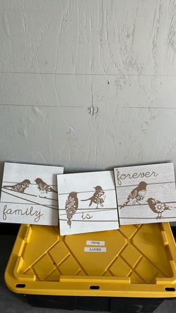 3 piece wall decor