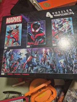 2 Spiderman puzzles
