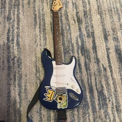 Used Fender Strat Squire Electric Guitar 