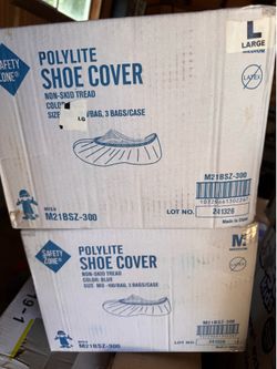 Poly lite shoe covers