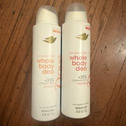 Dove Deodorant Sprays Bundle - $10
