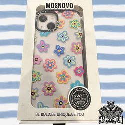 MOSNOVO Case Compatible with iPhone 14 Shock-Absorption and Anti-Scratch