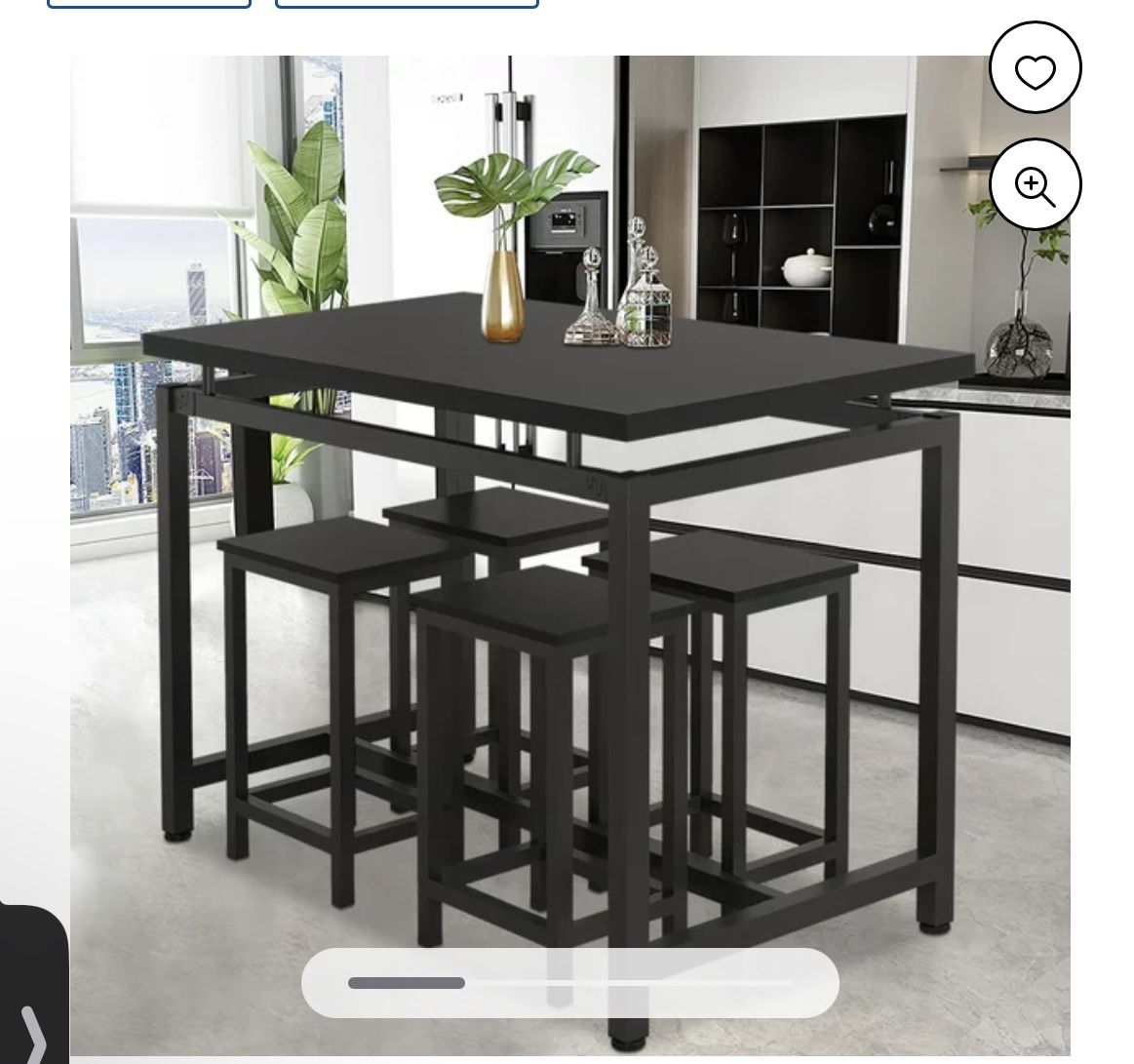 Counter Height Table Set of 5