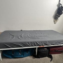 Bed Frame With Mattress 