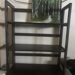 Wooden Bookshelf