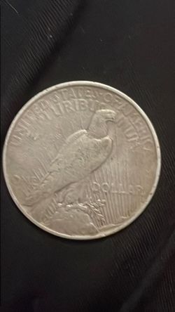 US Peace Silver Dollar Coin