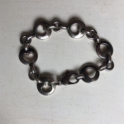 Tiffany & Co. Sterling silver Open Heart Bracelet