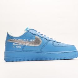 Nike Air Force 1 Low Off White Mca University Blue 34