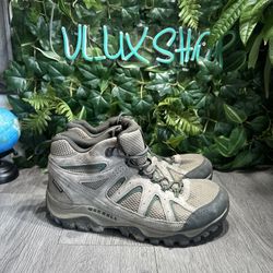 Merrell Men's Hommes Mid US Size 13W Waterproof Hiking Boot Boulder Grey Green