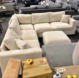 New sectional BEIGE