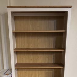 IKEA Hemnes Bookcase White Stain/Light Brown