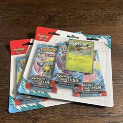 Pokemon Scarlet & Violet Journey Together 3 Pack Blisters