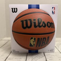 Wilson NBA Prestige Outdoor Basketball - Brown, Size 7 - 29.5"