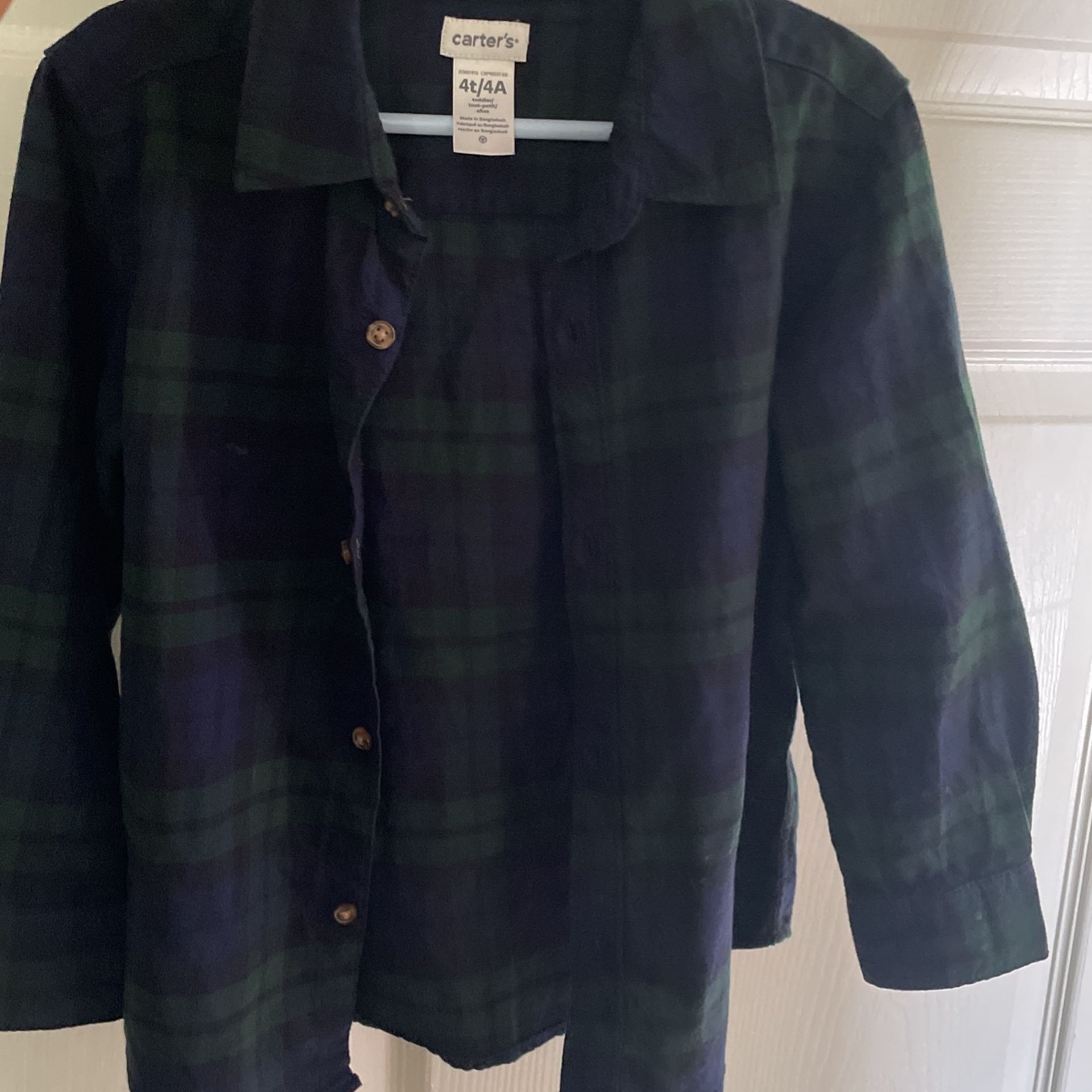 Plaid Shirt 4T