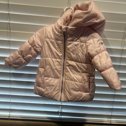 12 Month Pink Girls Jacket With Good