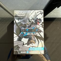 Pokemon Black Bolt Booster Bundle 