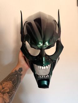 Green Goblin Mask 3D printed