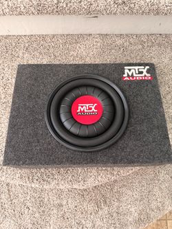 10 inch sub mtx audio
