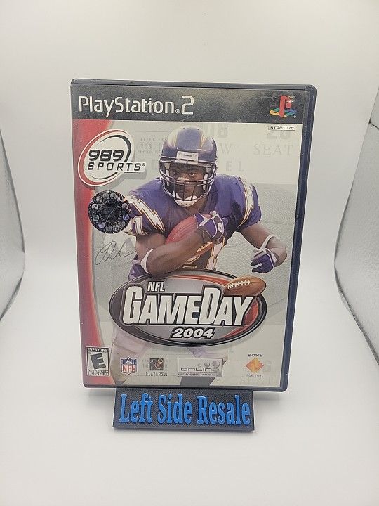 NFL GameDay 2004 (Sony PlayStation 2 PS2, 2003) - CIB -
