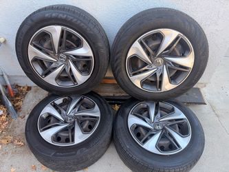Wheels with tires, good condition