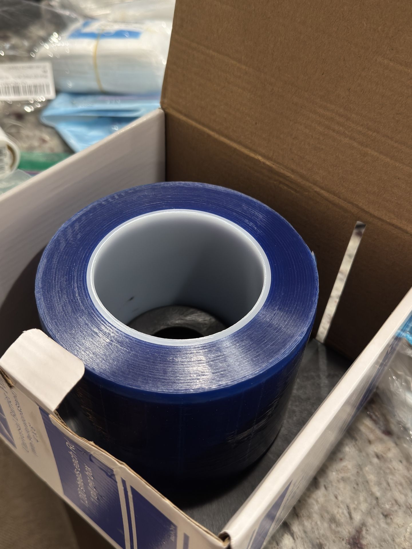 Blue Barrier Film Brand New
