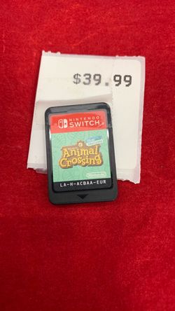 Animal Crossing New Horizons Nintendo Switch Cartridge