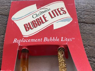Vintage Bubble Lights Night Lights Set of 2 NEW in Package