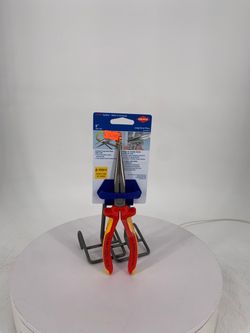 KNIPEX 8" Long Nose Pliers with Cutter-1000V Insulated 26 18 200 US