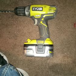 Ryobi One Plus Drill
