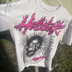 Bright White Hellstar Shirt  