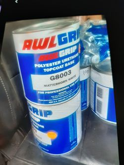 AWlGRIP Paint matterhorn white