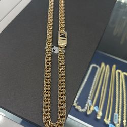 10k Gold Chino Chain