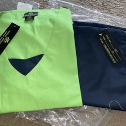 2pc Womens Scrub Set Size 2XL 