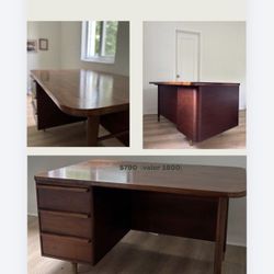 Original Danish Mid Century Desk (antique)