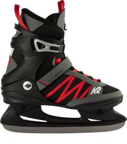 US Men(6) K2 Ice Pro Ice Skate Shoe Black - Red