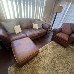 Sofa , Ottoman And Chair