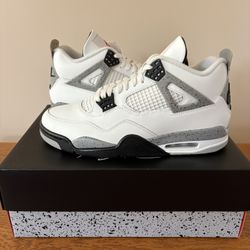 Air Jordan 4 White Cement Size 11