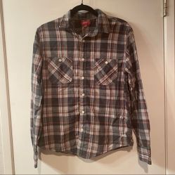 Plaid Men’s Arizona Jeans Button Down Shirt 