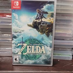 NINTENDO SWITCH ZELDA TEARS OF THE KINGDOM BRAND NEW FACTORY SEALED