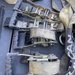 Vehicle Tie Downs Lasso Type With Flat Hook