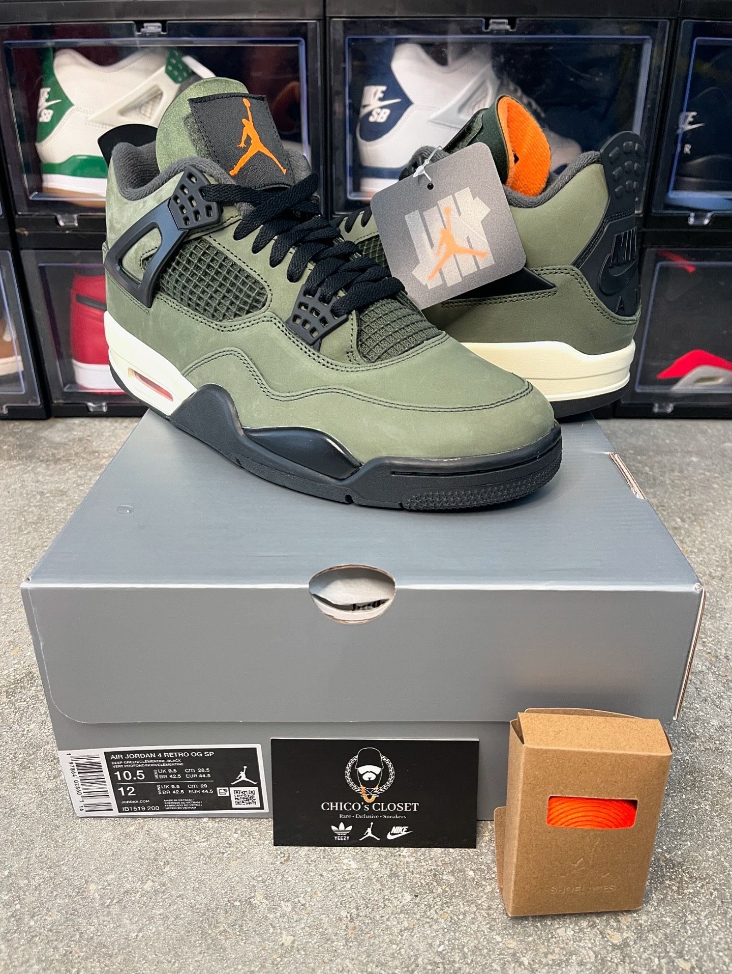 2025 Air Jordan Retro 4 undefeated Size 10.5