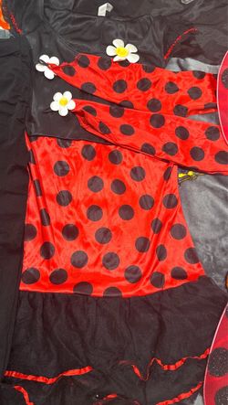 Lady bug kids costume