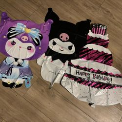 Kuromi Birthday Supplies 