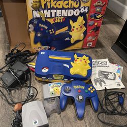 Pikachu Nintendo 64 Toys R Us Exclusive