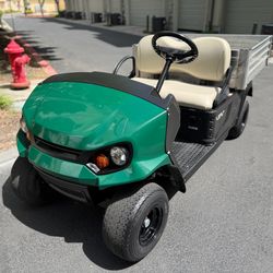 2017 Cushman Hauler Pro Electric 72v Utility Golf Cart With Electric Dump Bed