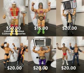 WWE WWF Jakks Pacific Action Figures *Read*