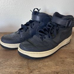 Nike Air Force 1 High '82 Mens Size 9.5 Blue White Gum Athletic Shoes Sneakers