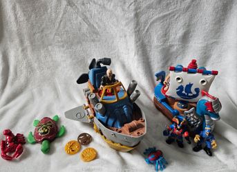 Fisher-Price Imaginext Pirate Ship Playset Lot